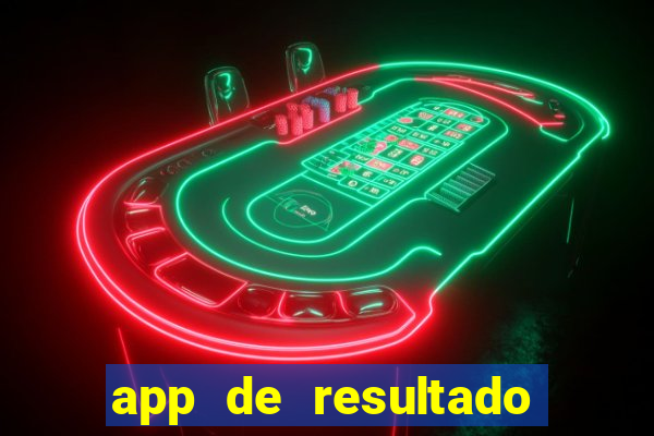 app de resultado de jogos